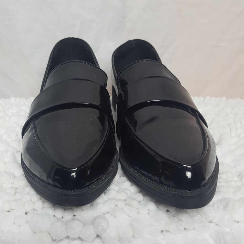 Slip On Loafers Flats Black SZ 7